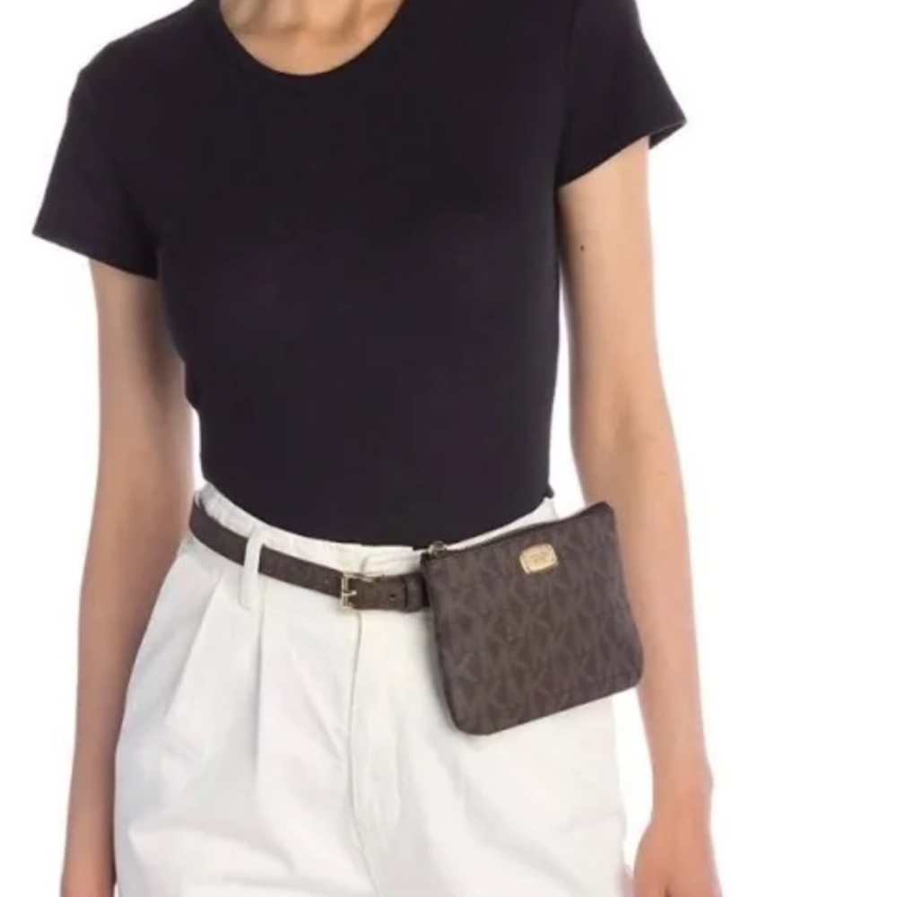 Micheal Kors Logo Belt Bag Fanny pack